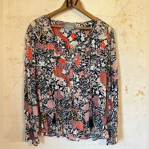 Maeve Floral blouse size small